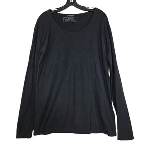 Balmain printemps-été 2013 cotton intentional cut  edges basic long sleeves tee